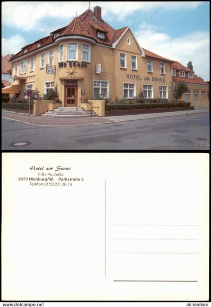 Langendamm-Nienburg Weser Hotel zur Sonne - Nienburg/W. - Aussenansicht 1990