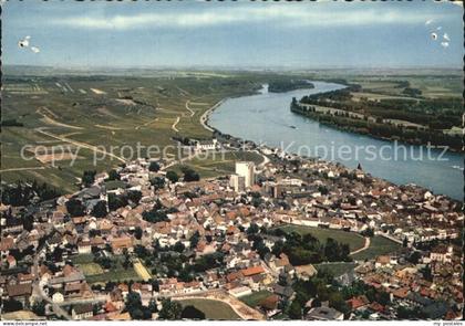 Nierstein Rhein Fliegeraufnahme