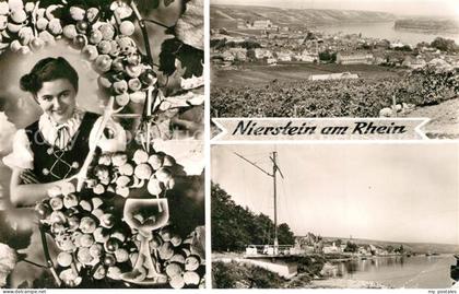 Nierstein Rhein Weingebiet Rhein