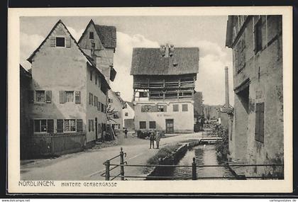 AK Nördlingen, Hintere Gerbergasse