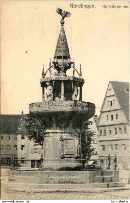 Nördlingen - Kunstbrunnen