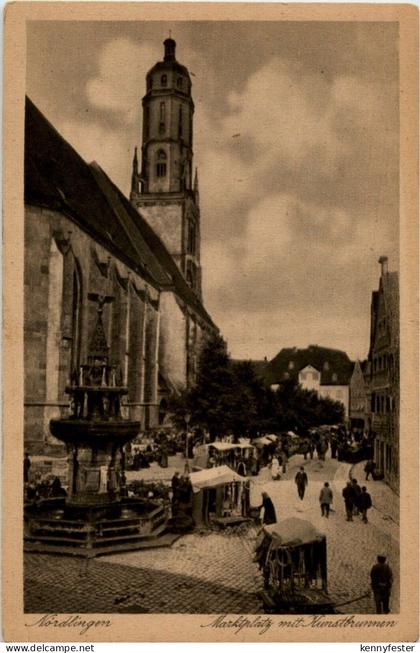 Nördlingen - Marktplatz