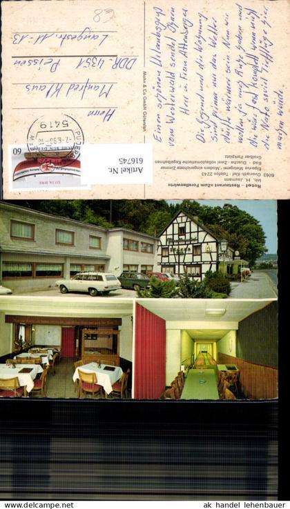 616745,Mehrbild Ak Klef Overath Hotel Restaurant Zum Forellenwirt