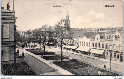 ALLEMAGNE - Rhenanie-du-Nord-Westphalie - CREFELD - karlsplatz