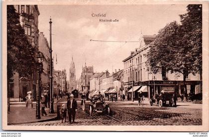 ALLEMAGNE - Rhenanie-du-Nord-Westphalie - CREFELD - Rheinstrasse
