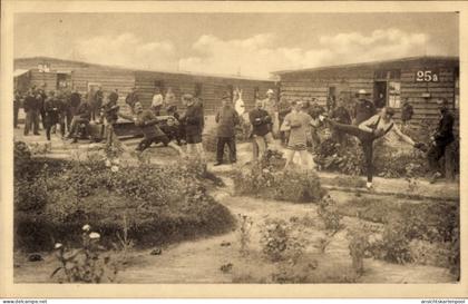 CPA Friedrichsfeld Voerde am Niederrhein, Kriegsgefangenenlager, Sport