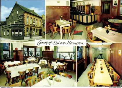 CPA Nieukerk Kerken am Niederrhein, Gasthof Eykers Hennesen, Bundeskegelbahn