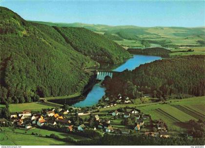 Helminghausen Marsberg NRW Panorama Diemeltalsperre Staumauer