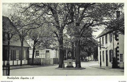 Hopsten Steinfurt NRW Marktplatz