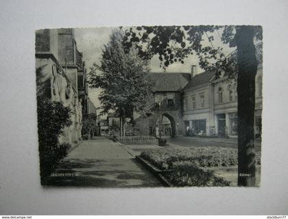 LENGERICH, Strasse , Schöne Karte um 1961