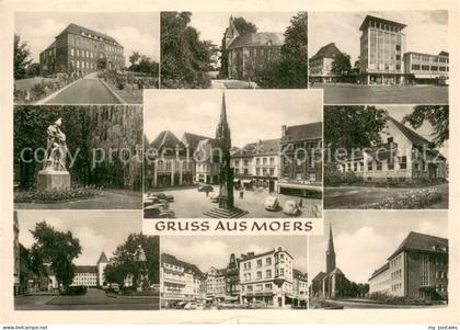 Moers Moers Teilansichten