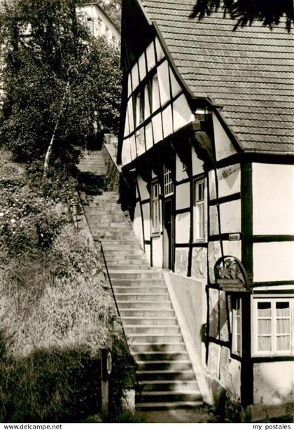 Tecklenburg Steinfurt NRW Wellentreppe