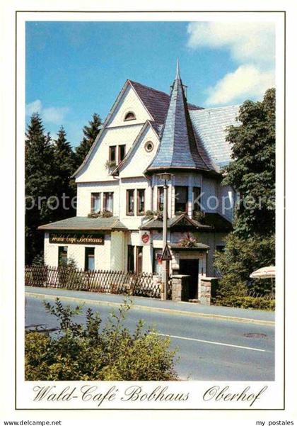 Oberhof Thueringen Wald-Cafe Bobhaus Oberhof