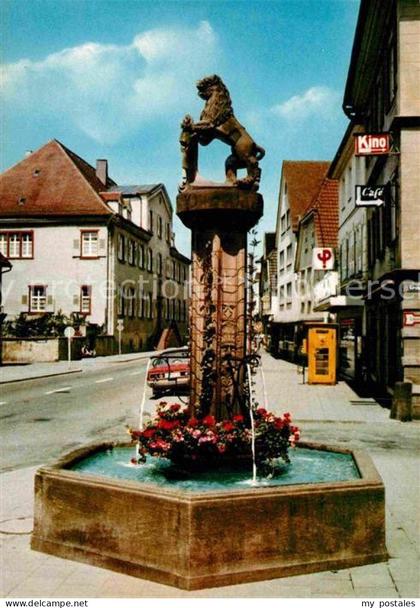 Oberkirch Baden Hauptstrasse Brunnen