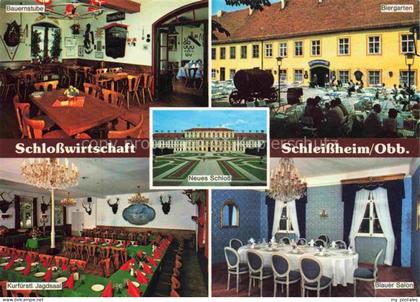 Oberschleissheim Schlosswirtschaft Bauernstube Biergarten Blauer Salon Neues Sch