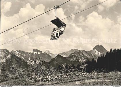 Oberstdorf Sesselbahn Oberstdorf Schoenblick Schrattenwang