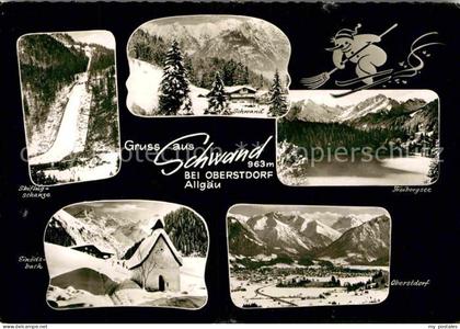 Schwand Oberstdorf Sprungschanze Einoedsbach Oberstdorf See