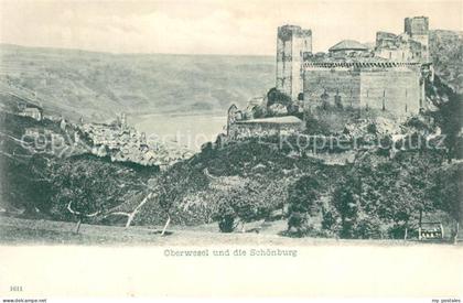Oberwesel Rhein Schoenburg