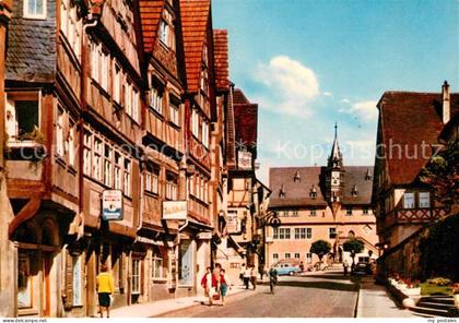 Ochsenfurt Alte Fachwerkhaeuser Altstadt