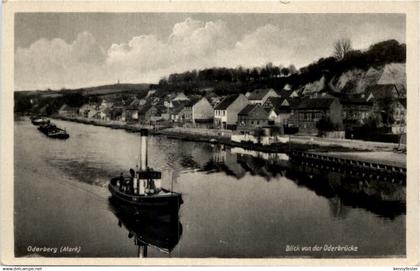 Oderberg i. Mark, Blick von der Oderbrücke