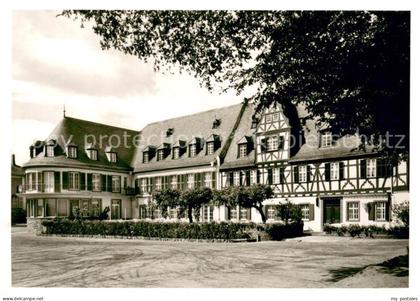 Oestrich-Winkel Hotel Schwan Historischer Bau 16. Jhdt.