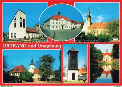 Ortrand mit Tettnau Kroppen Grosskmehlen Frauendorf und Lindenau