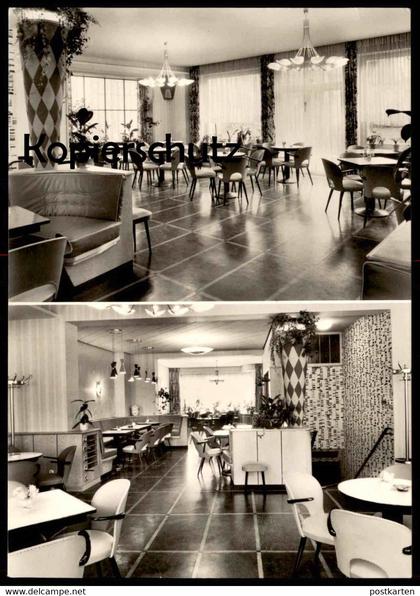 ALTE POSTKARTE KONDITOREI UND CAFÉ W. MENKE OSNABRÜCK NEUER GRABEN 11-13 cpa AK Ansichtskarte postcard