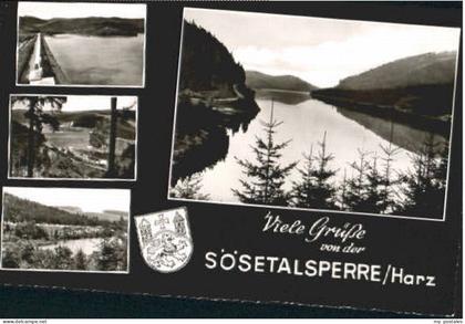 Osterode Harz Osterode Soesetalsperre ungelaufen ca. 1955