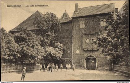 CPA Kętrzyn Rastenburg Ostpreußen, Altes Ritterschloss