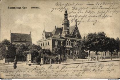 CPA Kętrzyn Rastenburg Ostpreußen, Rathaus