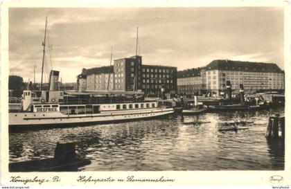 Königsberg in Ostpreussen - Hafenpartie