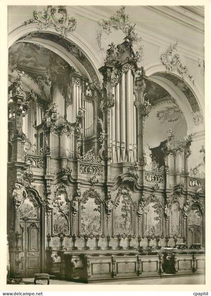 CPM Ottobeuren Basilika Chorgestuhl mit Orgel Westseite