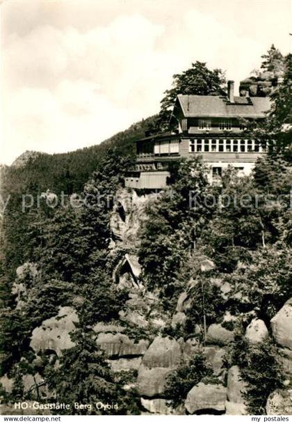 Oybin Sachsen HO Gaststaette Berg Oybin