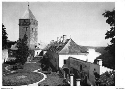 Schloss Neuhaus Paderborn NRW Schloss-Neuhaus Wehrturm Schlosshof Donau Flusstal