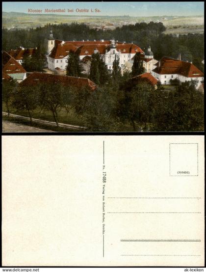 Ansichtskarte Panschwitz-Kuckau Pančicy-Kukow Kloster St. Marienstern 1914