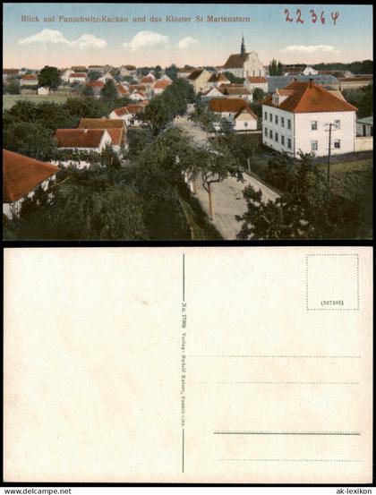 Ansichtskarte Panschwitz-Kuckau Pančicy-Kukow Straßenpartie 1910