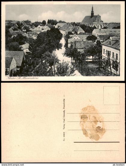 Panschwitz-Kuckau Pančicy-Kukow Dorfstraße Kloster St. Marienstern 1928