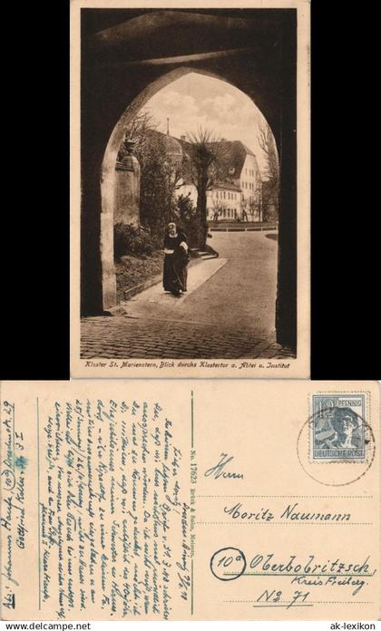 Panschwitz-Kuckau Pančicy-Kukow Kloster St. Marienstern, Nonne 1914