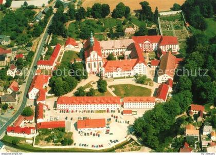 Panschwitz-Kuckau Zisterzienserinnen Abtei St Margaretenstern Fliegeraufnahme