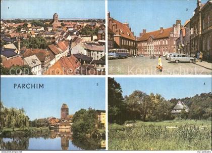 Parchim Stadtblick Schuhmarkt Marienkirche Kinderkurheim Markower Muehle