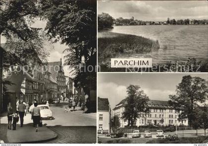 Parchim Strasse des Friedens Wackersee Kreiskrankenhaus