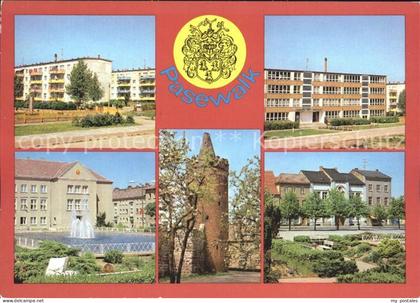 Pasewalk Mecklenburg Vorpommern Ernst- Thaelmann- Platz Pulverturm Friedrich- Wo