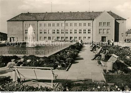 Pasewalk Mecklenburg Vorpommern Ernst Thaelmann Platz Rat des Kreises
