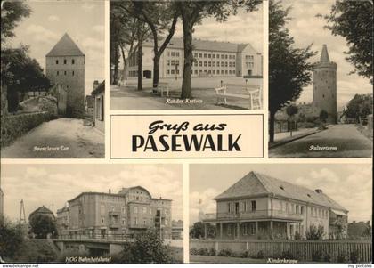 Pasewalk Pulverturm Prenzlauer Tor HOG Bahnhofshotel Kinderkrippe