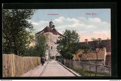 AK Peitz, Strasse am Festungsturm