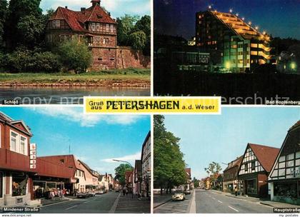 Petershagen Weser Schloss Mindener Strasse Hauptstrasse Bad Hopfenberg