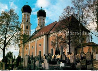 Pfarrkirchen Niederbayern Wallfahrtskirche Gartlberg Friedhof