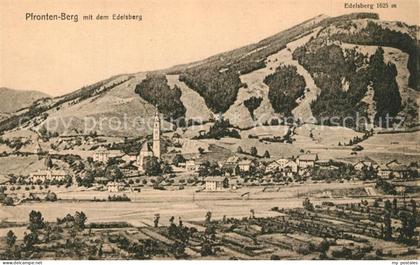 Berg Pfronten Berg mit dem Edelsberg