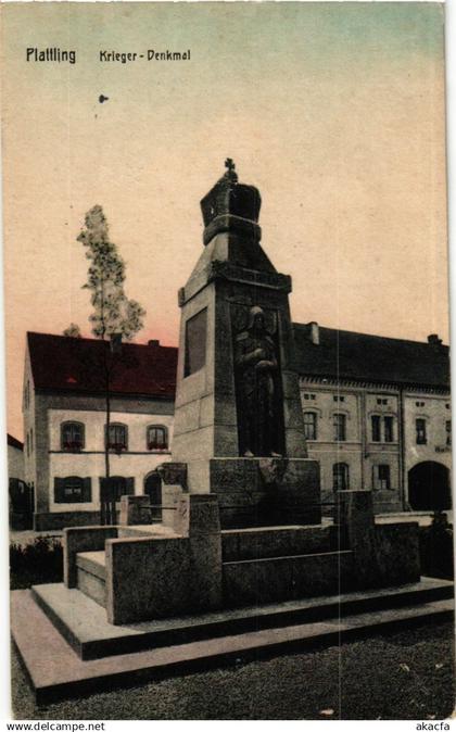 CPA Plattling Krieger-Denkmal GERMANY (892726)