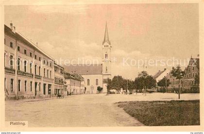 Plattling Isar Bayern Kirche